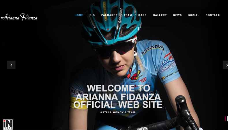 Il successo del sito web di Arianna Fidanza